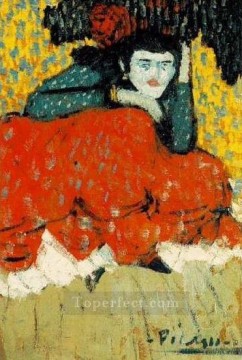 Bailarina española 1901 Pablo Picasso Pinturas al óleo